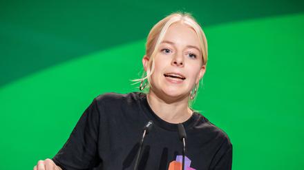 Jette Nietzard, Sprecherin der Grünen Jugend, steht wegen eines Pullovers mit dem Aufdruck „ACAB“ in der Kritik.