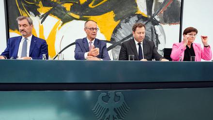 Koalitionsausschuss beschließt Programm bis zum Sommer. 