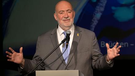 Der israelische Botschafter Prosor sprach anlässlich 60 Jahren diplomatischer Beziehungen zwischen Israel und Deutschland.