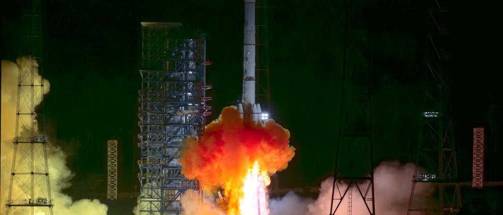 Die Sonde „Tianwen-2“ soll Proben von einem Asteroiden sammeln.