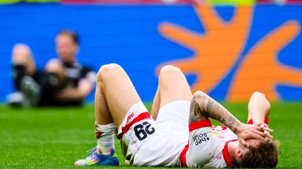 Stuttgarts Finn Jeltsch kann sich wegen einer Verletzung vorerst nicht mit der deutschen Mannschaft auf die U21-EM vorbereiten.