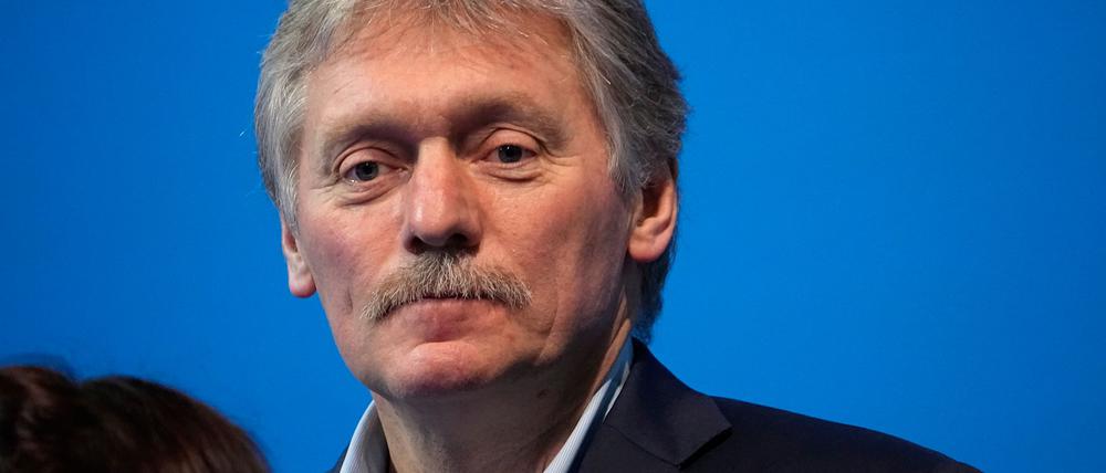 Kremlsprecher Peskow lehnte die ukrainische Forderung nach einer sofortigen Übergabe des russischen Memorandums mit Vorschlägen für eine Waffenruhe ab. (Archivbild)