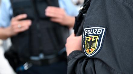 Bundespolizisten im Einsatz. (Symbolbild)