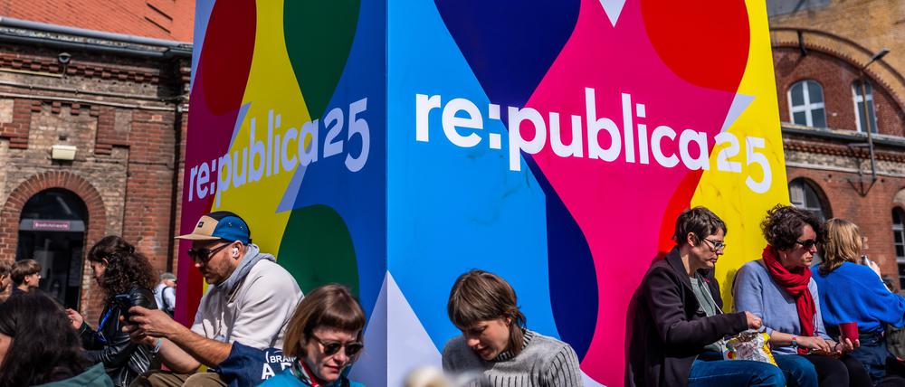 Das Logo der Digitalkonferenz re:publica.