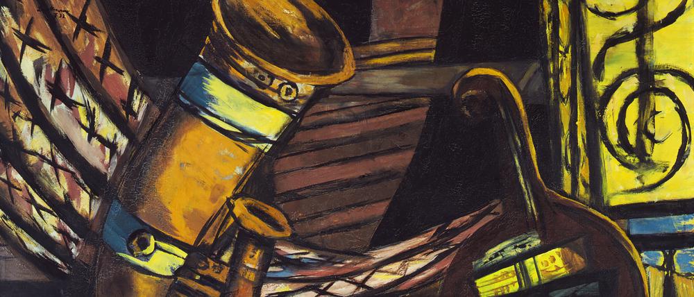 Max Beckmanns „Orchester“, ein Ölgemälde von 1932, wird für 1 bis 1,5 Millionen Euro aufgerufen.