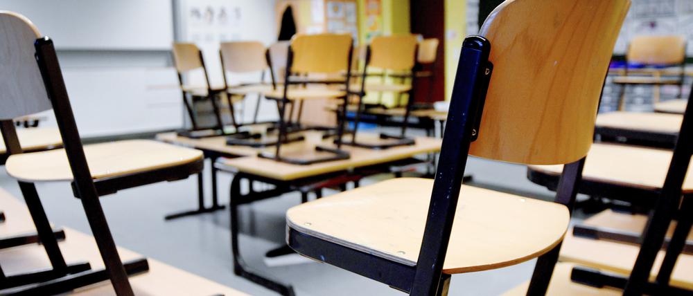 Klassenzimmer.