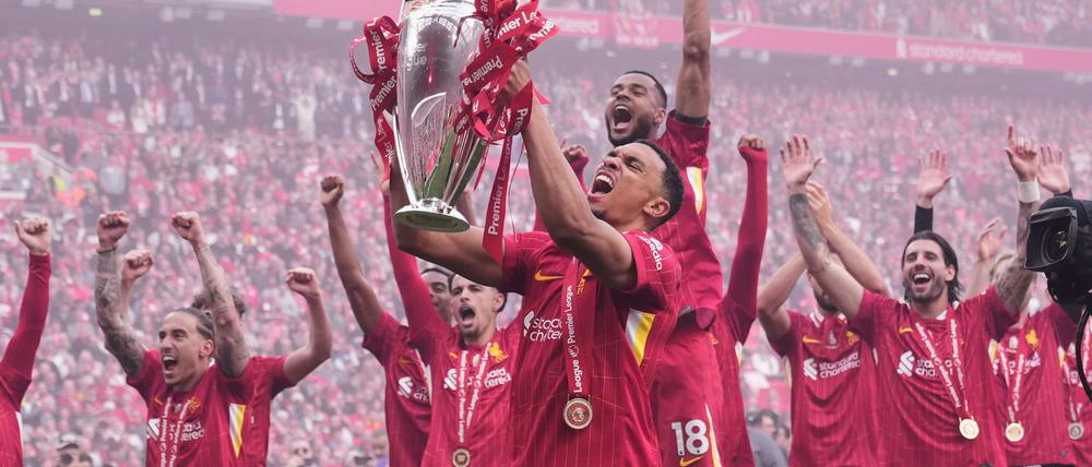 Er geht als Meister: Liverpools Trent Alexander-Arnold wechselt zu Real Madrid.