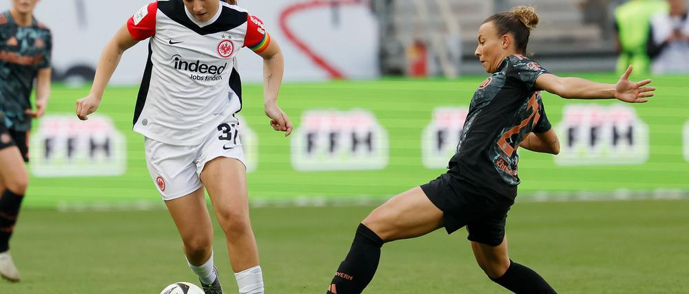 Kann mit dem Ball umgehen: Tanja Pawollek weist bereits 155 Einsätze in der Bundesliga auf.