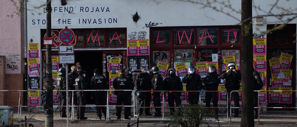 Die „Meuterei“ wurde 2021 geräumt. (Archivbild) 