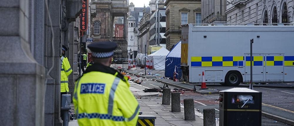 Während der Siegesparade des FC Liverpool war der Mann mit seinem Auto in die Menschenmenge gefahren.