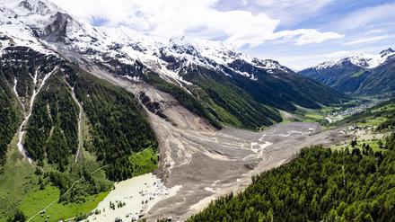 Große Teile des Tals wurden komplett verwüstet.