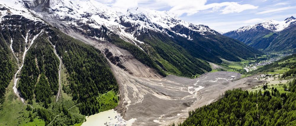 Große Teile des Tals wurden komplett verwüstet.