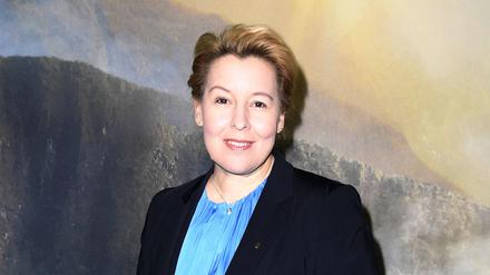 Wirtschaftssenatorin Franziska Giffey (SPD) bei einer Filmpremiere in Berlin.