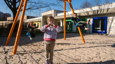 Kita der Kinderstiftung Arche an der Tangermünder Straße in Berlin-Hellersdorf. - Foto: "Die Arche" Kinderstiftung