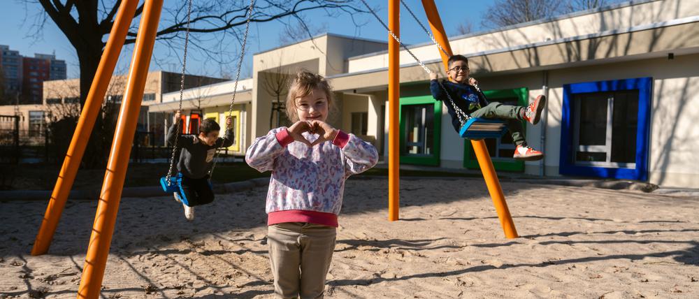 Kita der Kinderstiftung Arche an der Tangermünder Straße in Berlin-Hellersdorf. - Foto: "Die Arche" Kinderstiftung