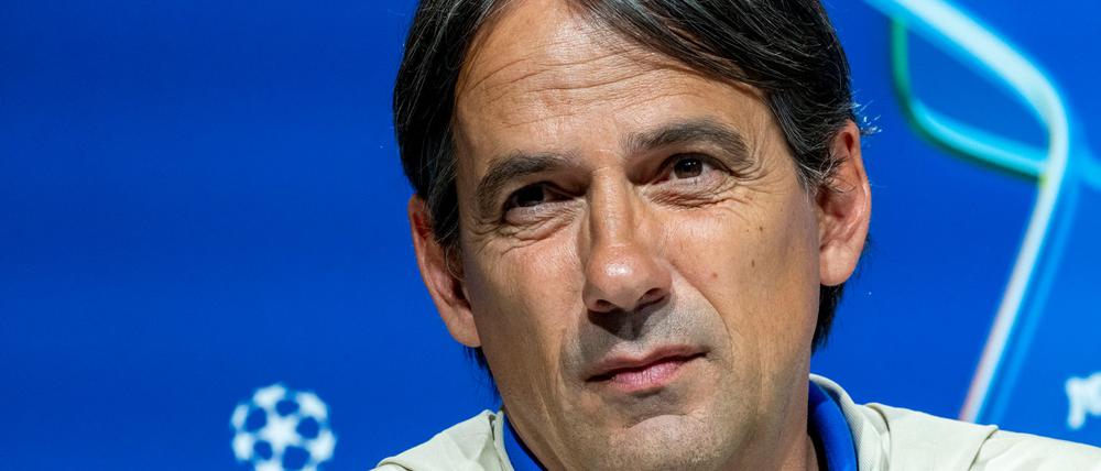 Inter Mailands Trainer Simone Inzaghi steht vor dem größten Erfolg seiner Karriere.