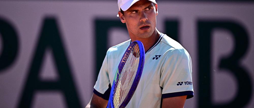 Daniel Altmaier steht bei den French Open im Achtelfinale.