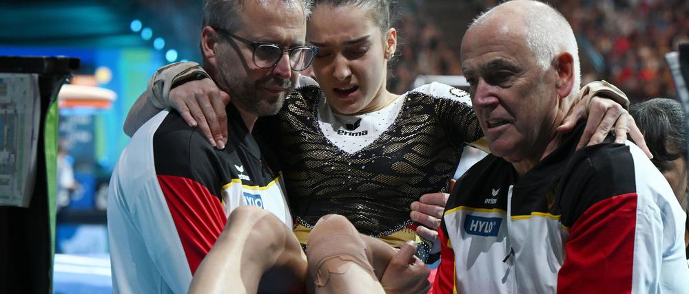 Ist am verletzten Knie operiert worden: Helen Kevric.