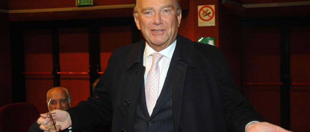 Ernesto Pellegrini war elf Jahre lang Präsident und Besitzer von Inter Mailand.