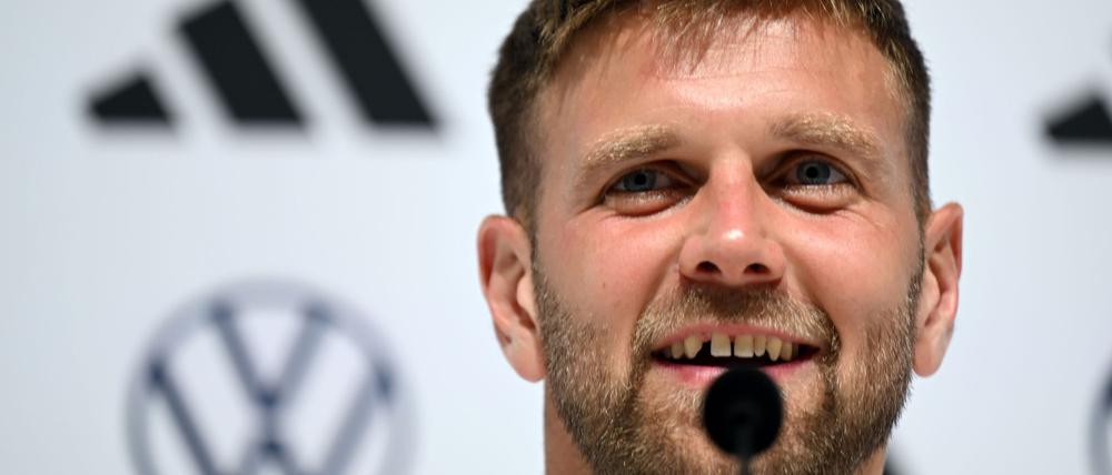 Niclas Füllkrug ist froh, wieder bei der Nationalmannschaft zu sein.