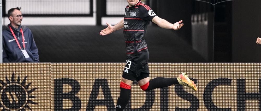 Andrej Ilic soll auch nächste Saison Tore für Union Berlin schießen. 