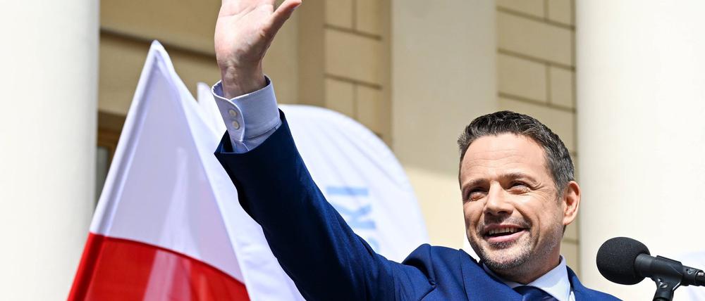 Der liberale polnische Präsidentschaftskandidat Rafal Trzaskowski ist ein enger Mitstreiter von Regierungschef Donald Tusk. (Archivbild)