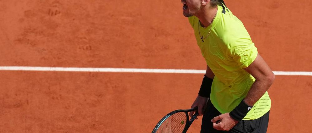 Für Alexander Zverev wird es in der zweiten Woche von Paris jetzt richtig ernst.