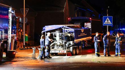 Nach dem Unwetter zeitweise ohne Strom: Erftstadt-Herrig