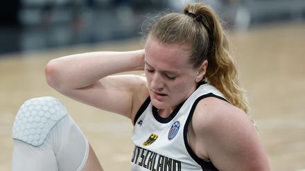 Marie Gülich fällt wegen einer schweren Knieverletzung für die Basketball-EM aus. 