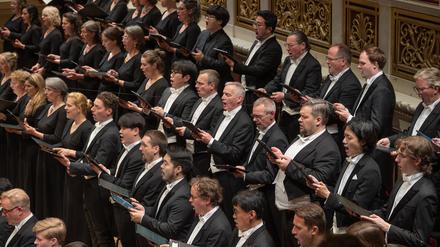 Der Rundfunkchor Berlin am 31.5.2025 im Konzerthaus © PeterAdamiDer Dirigent Gijs Leenaars © PeterAdami