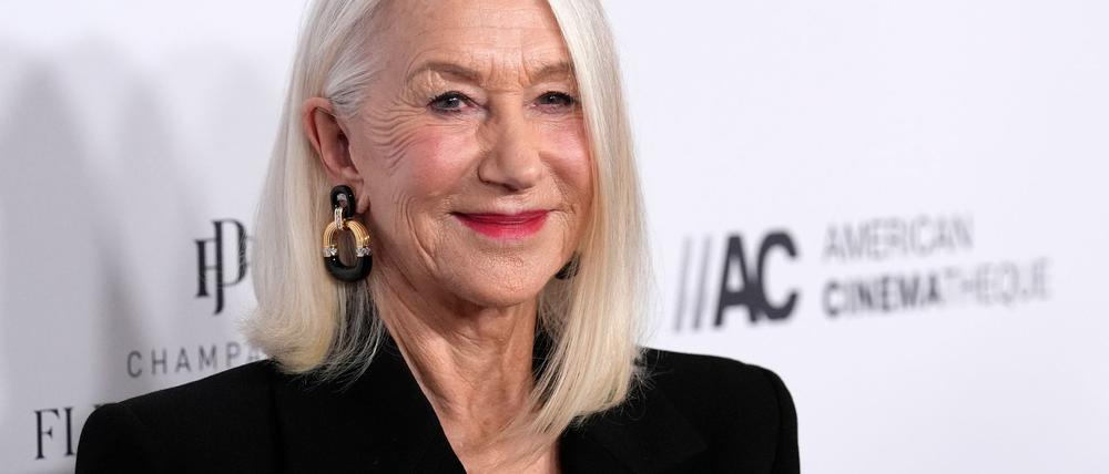 Die britische Oscar-Preisträgerin Helen Mirren hatte mit einem Gewehr in den Händen seltsame Glücksgefühle. (Archivbild)