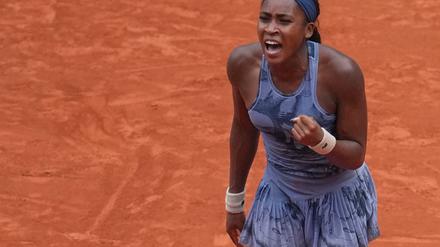 Coco Gauff steht bei den French Open im Viertelfinale.
