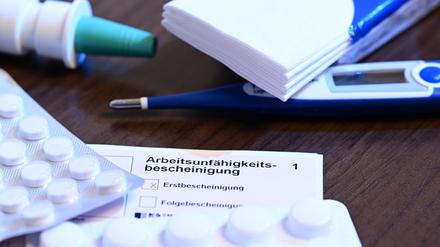 Zum Jahreswechsel gab es in Deutschland eine heftige Grippewelle. (Symbolbild)