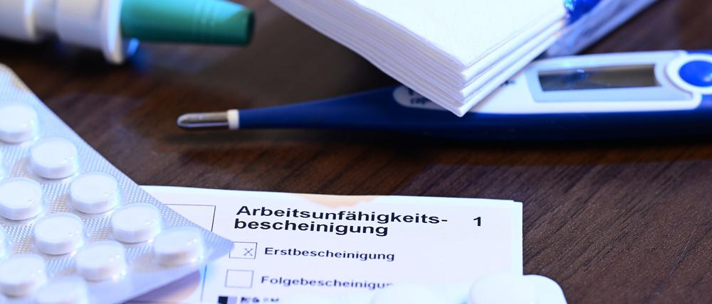 Zum Jahreswechsel gab es in Deutschland eine heftige Grippewelle. (Symbolbild)