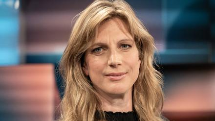 Die Politökonomin und Autorin Maja Göpel bei „hart aber fair“.