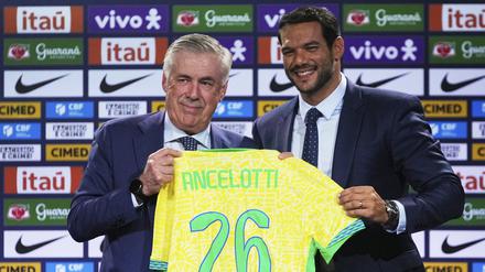 Ancelotti wird als neuer Nationalmannschaftstrainer vorgestellt