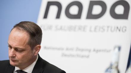Der Nada-Vorstandsvorsitzende Lars Mortsiefer hofft auf eine Entscheidung des EuGH.