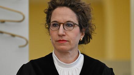 Die Vorsitzende Richterin Eva-Marie Distler will am 25. Juni das Urteil im Sommermärchen-Prozess verkünden.
