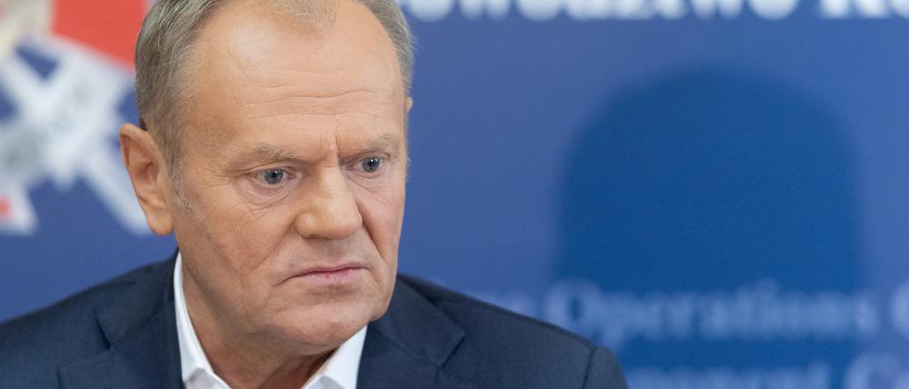 Premierminister Donald Tusk hatte auf den Sieg seines Parteifreundes Rafał Trzaskowski bei der Präsidentschaftswahl gehofft. Nun stehen seiner Regierung harte Zeiten bevor.