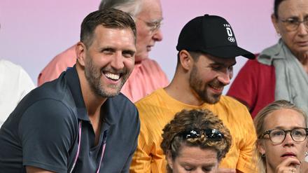 Kommt extra für das Karriereende seines Freundes Timo Boll nach Deutschland: Basketball-Star Dirk Nowitzki.