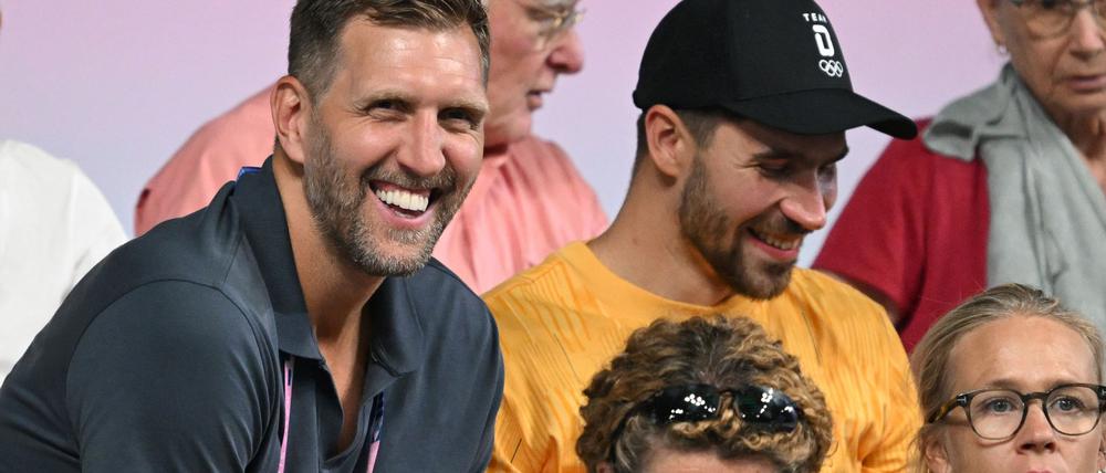 Kommt extra für das Karriereende seines Freundes Timo Boll nach Deutschland: Basketball-Star Dirk Nowitzki.