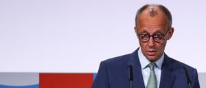 Friedrich Merz ist vor allem in Ostdeutschland unbeliebt.