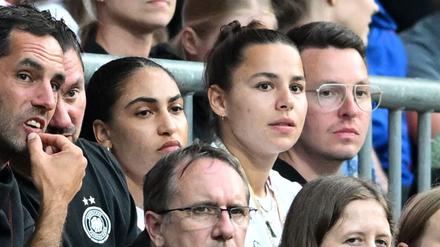 Bisher nur Zuschauerin bei den DFB-Frauen: Lena Oberdorf  