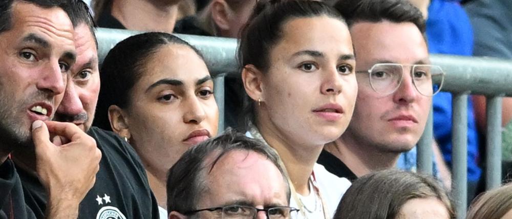 Bisher nur Zuschauerin bei den DFB-Frauen: Lena Oberdorf  