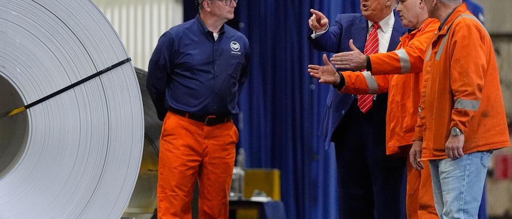 US-Präsident Donald Trump setzt auf Zölle als handelspolitisches Druckinstrument. (Archivbild)