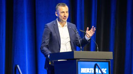 Herthas Finanzgeschäftsführer Ralf Huschen.
