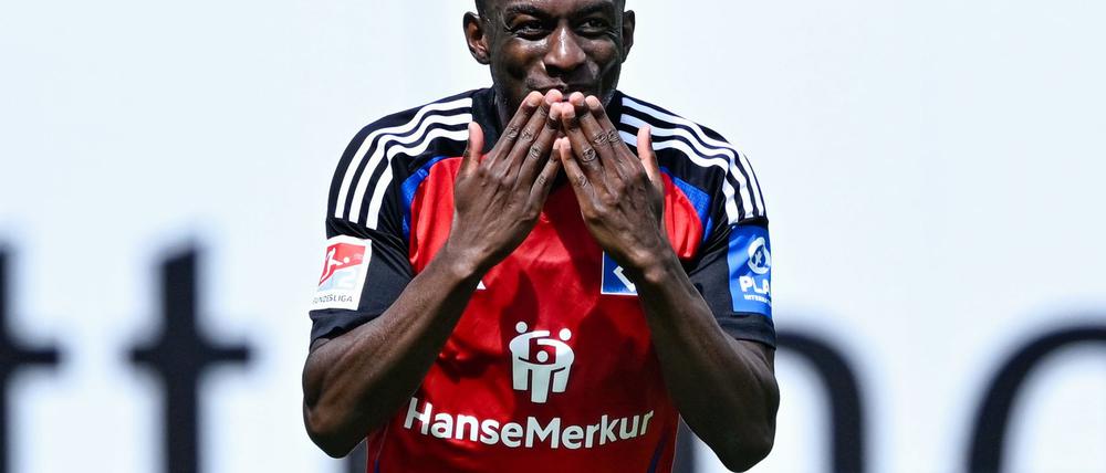 Ein Kandidat für Frankreichs Nationalmannschaft? HSV-Profi Jean-Luc Dompé.