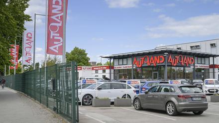 Die Autoland-Filiale an der Nonnendammallee in Spandau.