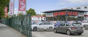 Die Autoland-Filiale an der Nonnendammallee in Spandau.