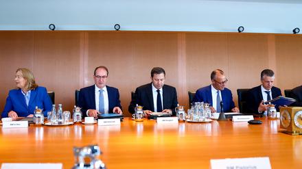 Sitzung des Bundeskabinetts am 4. Juni.